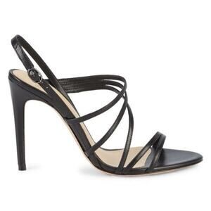ALEXANDRE BIRMAN Leather Slingback Sandals Size 41